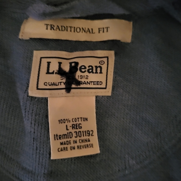 Men L.L.Bean Sweater Reg/ Large - Picture 3 of 3